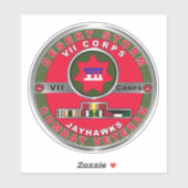 VII CORPSデザートストーム退役軍人 シール (シート)