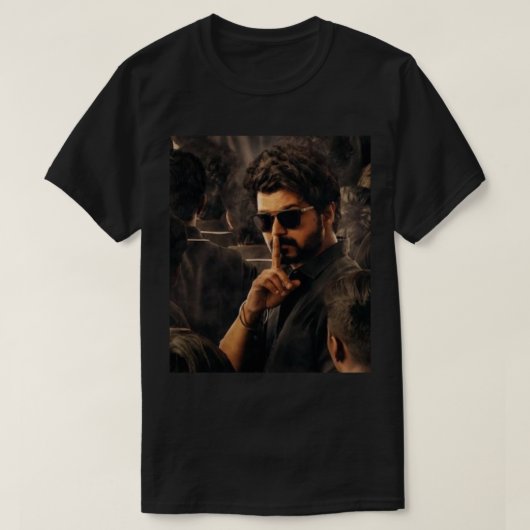 Vijayのマスタームービー Tシャツ (デザイン正面)