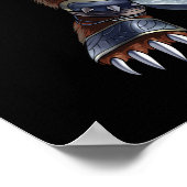 Viking Archer Riding War Bear ポスター (角)