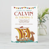 Viking Birthday 招待状 (スタンド正面)