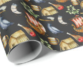 Viking Birthday Boys 1–7 | Galleon ship pattern ラッピングペーパー (ロールコーナー)