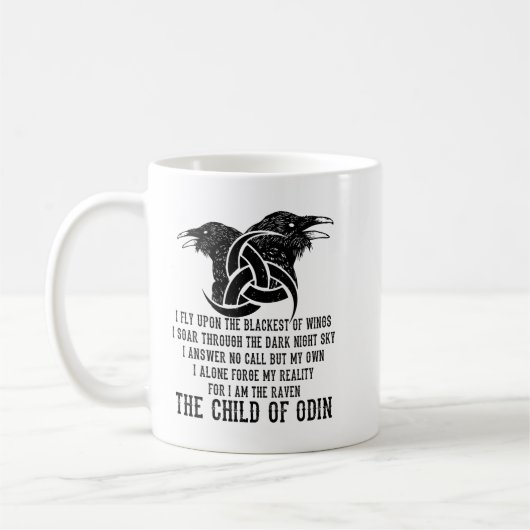 Viking Child Of Odin コーヒーマグカップ (左)