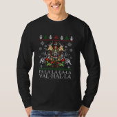 Viking Christmas Sweater a Valhalla Christmas Tシャツ (正面)