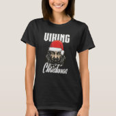 Viking Christmas Valhalla Viking Warrior Northmen  Tシャツ (正面)