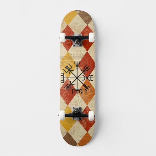 Viking Compass Skateboard. スケートボード (正面)
