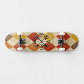 Viking Compass Skateboard. スケートボード (横)