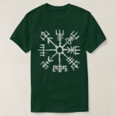 Viking Compass Vegvisir Tシャツ (デザイン正面)