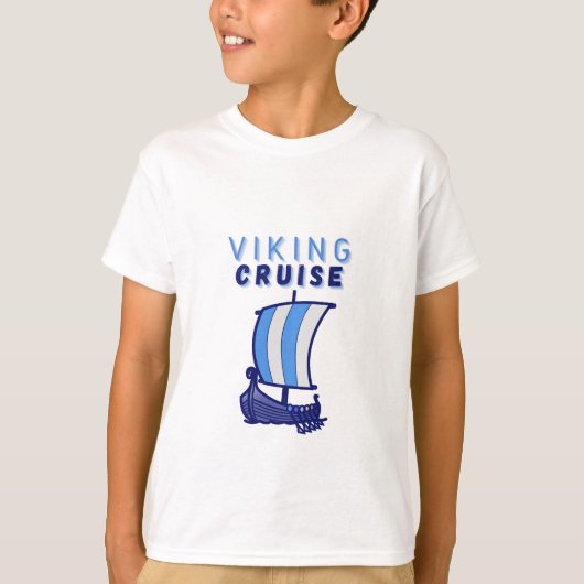 Viking cruise vacation tシャツ (正面)