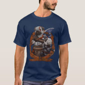 viking dog boy friend tシャツ (正面)