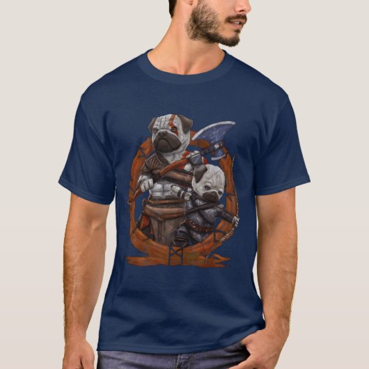 viking dog boy friend tシャツ (正面)