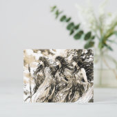 Viking Drawing of a Norse God three norns ポストカード (スタンド正面)