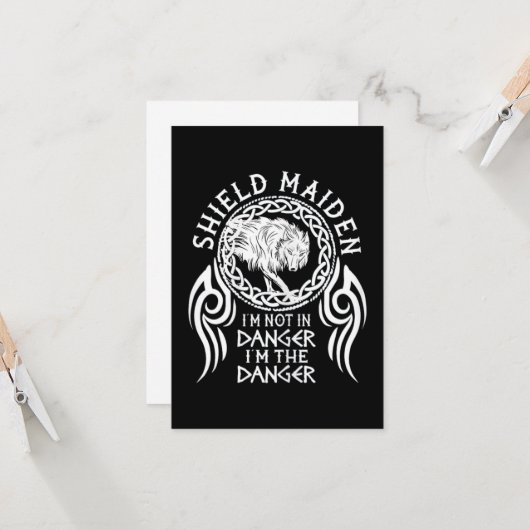 viking fenrir shieldmaiden カード (正面/裏面インサイチュ)