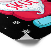 Viking Gnome Skol Christmas Norse Pajama Viking Me ポスター (角)