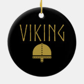 Viking Helmet Ornaments セラミックオーナメント (裏面)