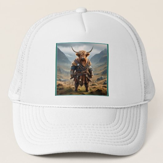 Viking Highland Cow, キャップ (正面)