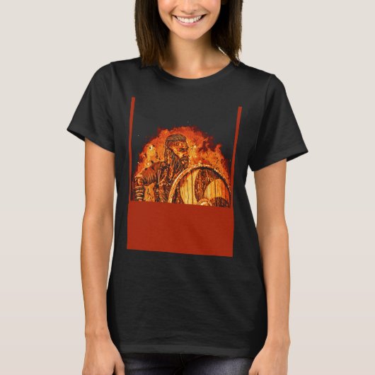 Viking History Culture  Norse Mythology  Viking Wa Tシャツ (正面)
