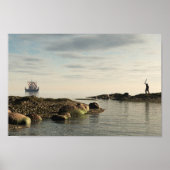 Viking Longship Homeward Bound ポスター (正面)