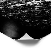 Viking Longship in the Storm — Ink Saga Art ポスター (コーナー)