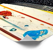 Viking Nordic Scandinavian warrior medieval myth ポスター (角)