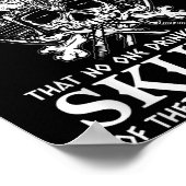 Viking Nordic Valhalla Odin Funny Society Problem  ポスター (角)