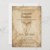 Viking Norse Saga Wedding Invitation 招待状 (正面)