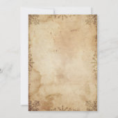 Viking Norse Saga Wedding Invitation 招待状 (裏面)