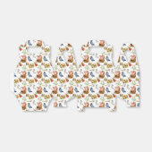 Viking party theme boys blue red pattern フェイバーボックス (折り畳みなし)