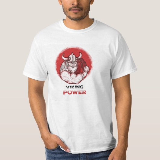 Viking power tシャツ (正面)