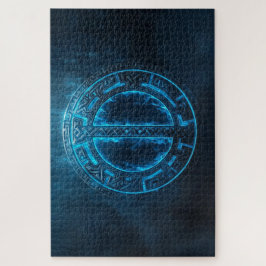 Viking Rune Circle Jigsaw Puzzle ジグソーパズル