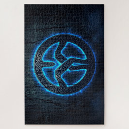 Viking Rune Circle Jigsaw Puzzle ジグソーパズル