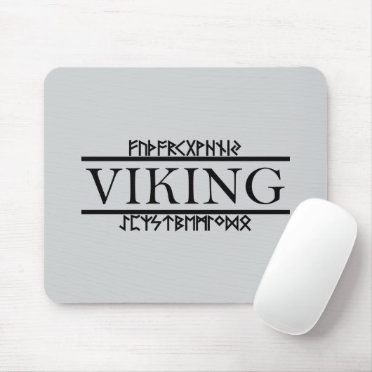Viking Runes Mouse Pad マウスパッド (マウス)