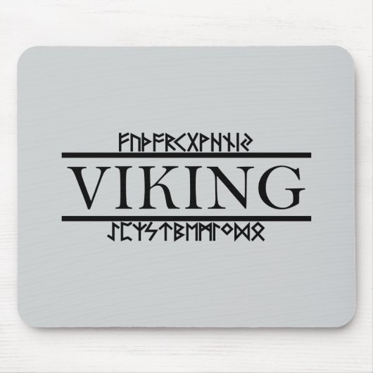 Viking Runes Mouse Pad マウスパッド (正面)