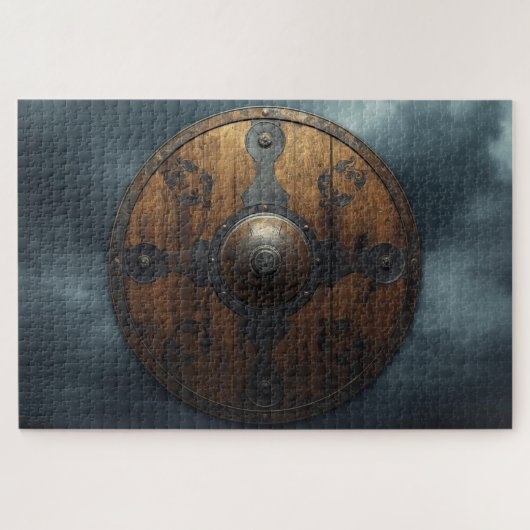 Viking Shield Wall Jigsaw Puzzle ジグソーパズル (横)