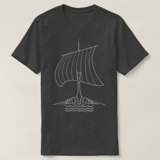 Viking Ship 24 Tシャツ (デザイン正面)
