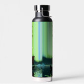 Viking Ship Under Northern Lights ウォーターボトル (左面)