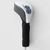 Viking Skull Berserker ゴルフヘッドカバー (アングル)