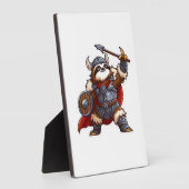 viking sloth Oversized T-Shirt フォトプラーク (側面)