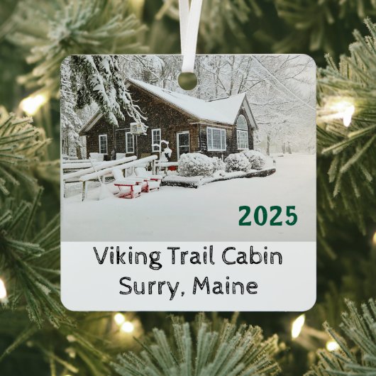 Viking Trail Christmas Ornament メタルオーナメント (インサイチュ)