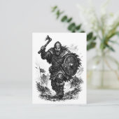 Viking Warrior Charge – Ink Battle ポストカード (スタンド正面)