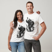 Viking Warrior Charge – Ink Battle Tシャツ (ユニセックス)