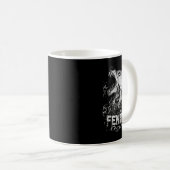 Viking Wolf Fenrir コーヒーマグカップ (正面右)