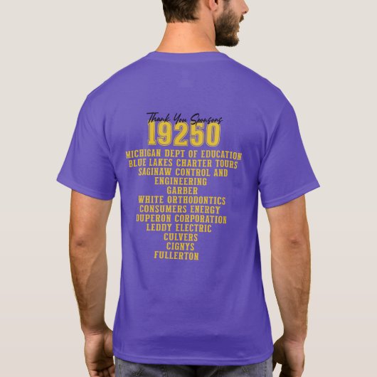 VikingBots 19250 Tシャツ (裏面)