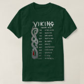vikings 47 1 tシャツ (デザイン正面)