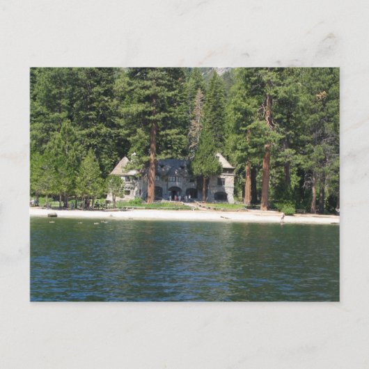 Vikingsholm, Emerald Bay, Lake Tahoe，カリフォルニア ポストカード (正面)