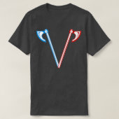 vikingsquotes logo tシャツ (デザイン正面)