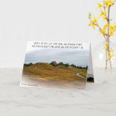 Vikta kort — Kungshögarna カード (黄色い花)