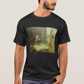 Viktorオリバ。 アブサンの酒飲み tシャツ