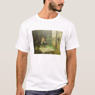 Viktorオリバ。 アブサンの酒飲み tシャツ