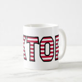 Viktor Name Vorname USA styled Tasse Kaffeetasse コーヒーマグカップ (正面右)