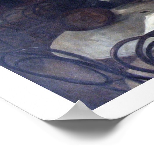 Viktor Oliva The Absinthe Drinkerポスター ポスター (角)